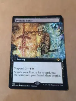 Profane Tutor (Extended Art) Modern Horizons 2 Regular - Image 1