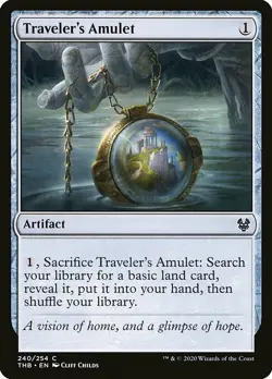 MTG Theros Beyond Death C Traveler's Amulet #240 PLAYSET 4x x4 - Image 1