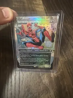 Spectacular Spider-Man (Borderless) Marvel's Spider-Man Foil - Image 1