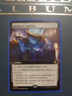 Aetheric Amplifier (Extended Art) Commander: Aetherdrift Regular - Image 1