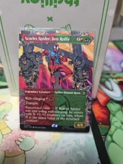 Scarlet Spider, Ben Reilly Borderless MTG NM - Image 1