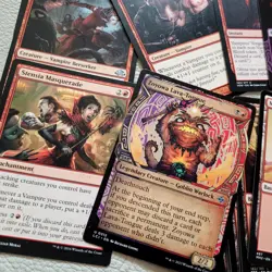 Magic Whole COMMANDER Deck MTG - Zoyowa Lava-Tongue Red Black VAMPIRES Tribal - Image 1