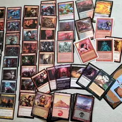 Magic Whole COMMANDER Deck MTG - Zoyowa Lava-Tongue Red Black VAMPIRES Tribal - Image 2