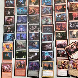 Magic Whole COMMANDER Deck MTG - Zoyowa Lava-Tongue Red Black VAMPIRES Tribal - Image 3