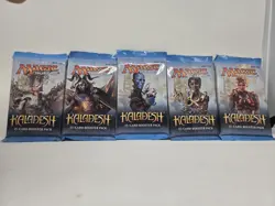 MTG Kaladesh Booster Packs x5 New/Factory Sealed English, Out of Print - Image 1
