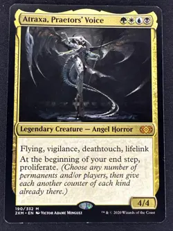 2020 MTG Magic the Gathering 2XM Double Masters #190 Atraxa Praetors Voice - Image 1