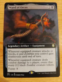 Wand of Orcus (Extended) - 297 (Forgotten Realms) - Near Mint NM - Image 1