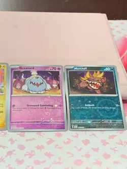Pokemon SV: Lot Of 4 Costco Error Cards Cosmos Holo Pikachu 018/091 #038 #042 - Image 2