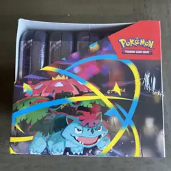 Pokemon TCG Mega Evolution MEGA HEROES MINI TIN DISPLAY Factory Sealed IN HAND - Image 5