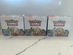 Lot of 3 - Pokemon Scarlet and Violet Base Set Booster Box - SEALED - Image 1