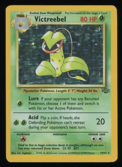 VICTREEBEL (Holo) 1999 Pokemon TCG Jungle (Unlimited) 14/64 - LP - Image 1