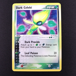 2004 Pokemon Dark Celebi 4/101 Hidden Legends Holo - Light Play LP - Image 1