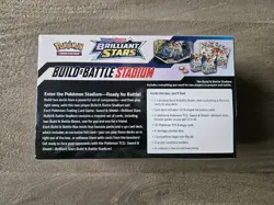 Pokemon TCG: Sword Shield Brilliant Stars Build and Battle Stadium 12 PACKS - Image 3
