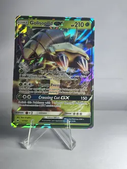 Golisopod GX 17/147 Burning Shadows Sun & Moon Ultra Rare Holo Pokemon TCG NM - Image 1