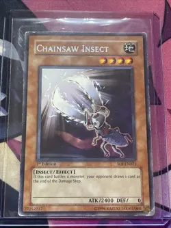 Chainsaw Insect SOI-EN021 Unlimited Edition Rare Mp - Image 1