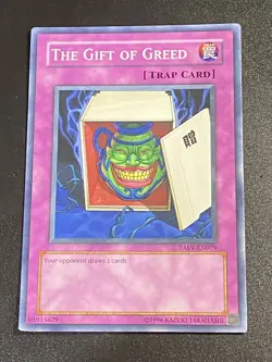 YuGiOh! The Gift Of Greed TAEV-EN079 Common Unlimited Edition Near Mint - Image 1