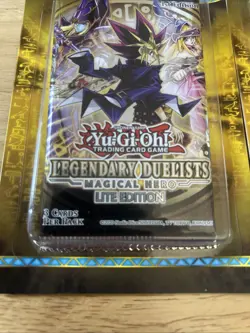 Yu-Gi-Oh! Booster Pack 1st Edition Legendary Duelists Magical Hero Lite Lot Of 4 - Image 3