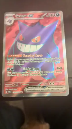 Pokemon Gengar EX Holo Card 193/162SV05: Temporal Forces - Image 1