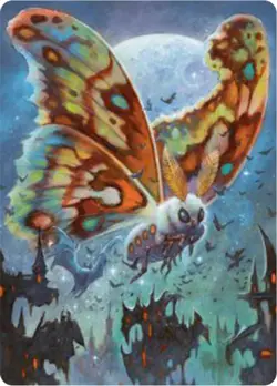 Luminous Broodmoth Art Card - 48 / English / Lightly Played - Image 1