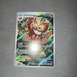 Darmanitan 098/086 Illustration Rare Black Bolt Pokemon Card Fire Type NM - Image 1