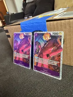 Sanji OP09-065 SR Foil The Best Vol 2 Reprint One Piece Trading Card (2 Copies) - Image 1