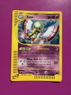 Xatu H32/H32 Skyridge Holo Rare Pokemon Card 2003 NM - Image 1