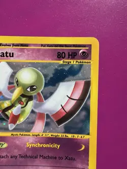 Xatu H32/H32 Skyridge Holo Rare Pokemon Card 2003 NM - Image 3