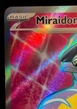 Pokemon TCG Miraidon EX Scarlet & Violet Base Set Holo Ultra Rare Card 227/198 - Image 3