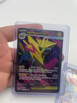 Pokemon TCG Mega Manectric ex 158/132 2025 Mega Evolution Ultra Rare Card - NM - Image 1