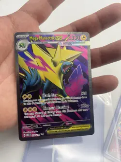 Pokemon TCG Mega Manectric ex 158/132 2025 Mega Evolution Ultra Rare Card - NM - Image 3