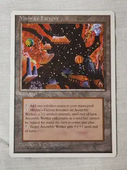 NM Mishra's Factory Fourth Edition Mtg Magic the Gathering - Image 1