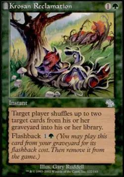 Krosan Reclamation - Medium Play MTG Judgment - Image 1