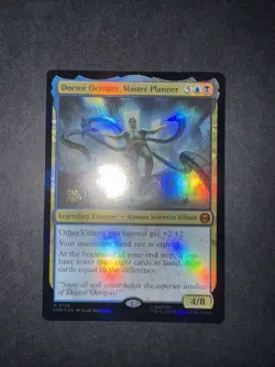 Doctor Octopus Master Planner MTG Marvel's Spider-Man Foil 2025 Promo NM - Image 2