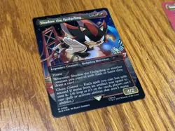 MTG Secret Lair x Sonic the Hedgehog: Friends and Foes Rainbow Foil - NM - Image 4
