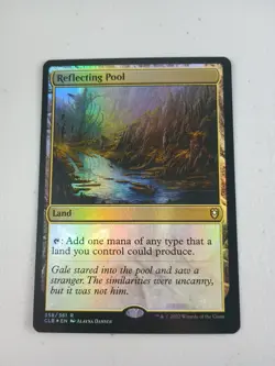 MTG Reflecting Pool Foil Commander Legends: Battle for Baldur's Gate Magic NM - Image 1