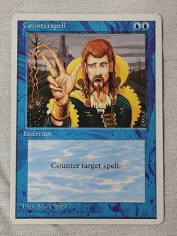 NM Counterspell Fourth Edition Mtg Magic the Gathering - Image 1