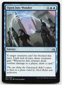 MTG Open into Wonder U Amonkhet 64 LP - Image 1