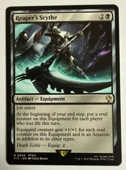 Reaper's Scythe #48 | Near Mint | Final Fantasy FIC | Magic MTG - Image 1