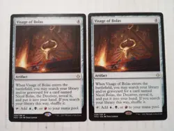 X2 Visage Of Bolas 208/199 R HOU MTG Card Hour Of Devastation Artifact - Image 1