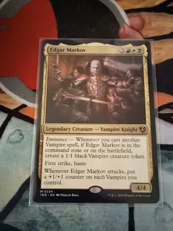 Edgar Markov- Innistrad Remastered Regular MTG-NM - Image 1