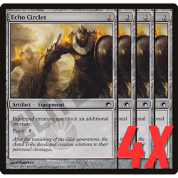 MTG Echo Circlet (Scars of Mirrodin) 153/249 (NEAR MINT) (4X) - Image 1