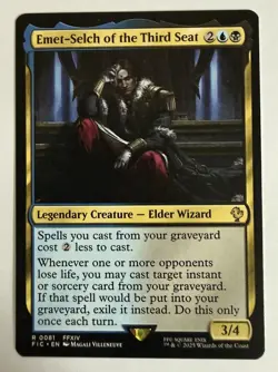 x1 Emet-Selch of the Third Seat R MTG Commander: Final Fantasy - Image 1