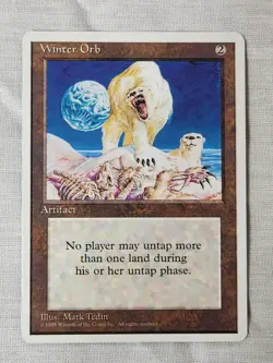 NM Winter Orb Fourth Edition Mtg Magic the Gathering - Image 1