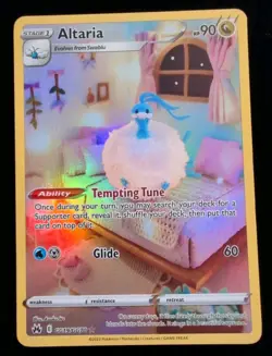 Pokemon Cards Altaria Crown Zenith Galarian Gallery Holo Ultra Rare GG19/GG70 NM - Image 1