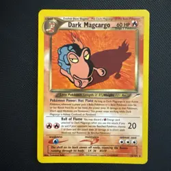 Dark Magcargo 18/105 Neo Destiny Rare Pokemon S52 - Image 1