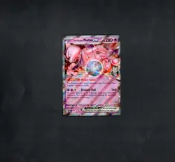Team Rockets Mewtwo ex 216 Promo Pokemon Destined Rivals - No Play - Sleeved - Image 1