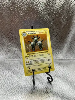 Magneton 009/102 Base Set (Shadowless) Holo - LP/MP - Pokemon - Image 2