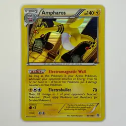 Pokemon TCG Ampharos Holo Rare Lot NM - Dragons Exalted 2012 & Steam Siege 2016 - Image 4