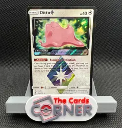 Ditto Prism Star 154/214 Pokemon Lost Thunder LP - Image 1