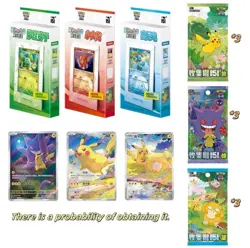 3 Box Pokemon Chinese Initial Partner Display Set Charmander Bulbasaur＆ Squirtle - Image 2